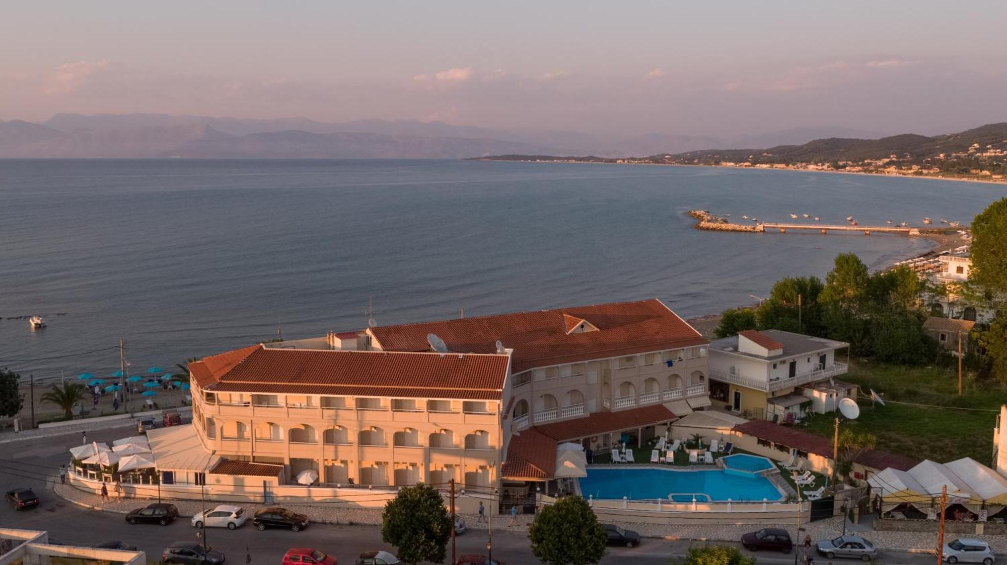 Aphrodite Beach Hotel Corfu Roda  Esterno foto