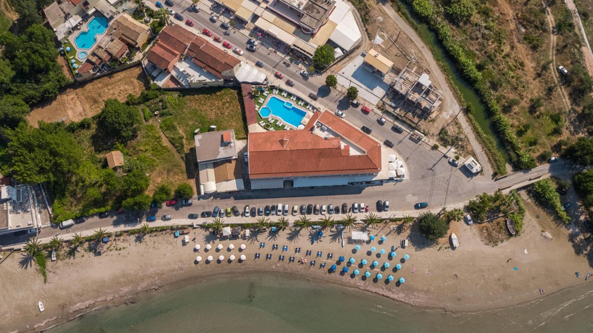 Aphrodite Beach Hotel Corfu Roda  Esterno foto